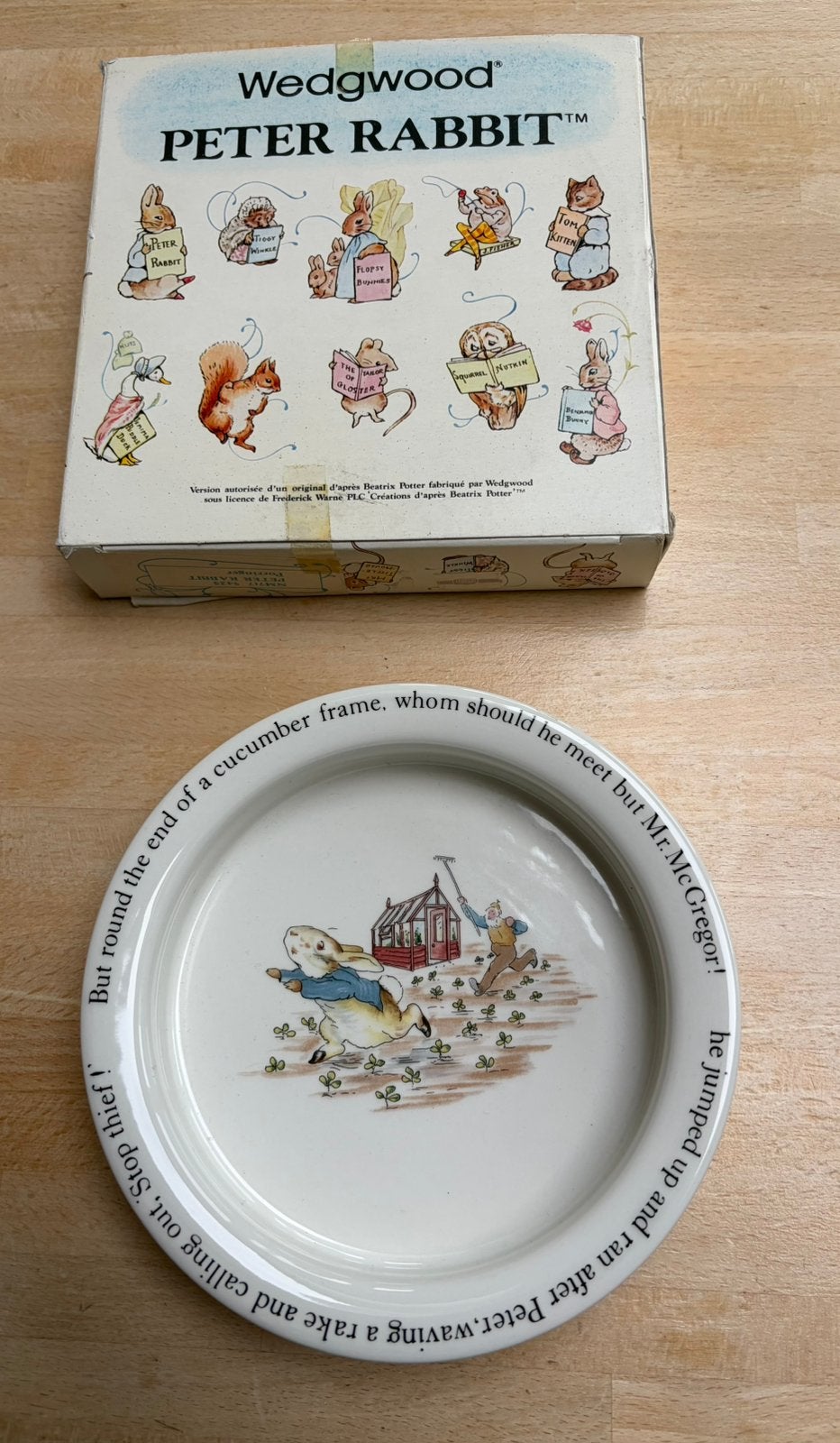 Kindergerecht „Peter Rabbit”, Antiek en Kunst, Ophalen of Verzenden