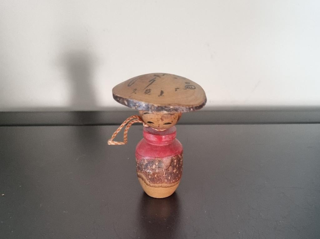 Joli Hyotan Kokeshi, Antiquités & Art, Art | Art non-occidental, Envoi
