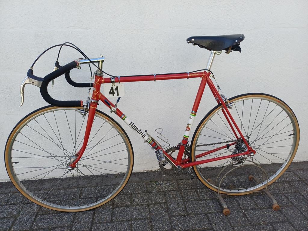 Retro koersfiets flandria 56, Enlèvement