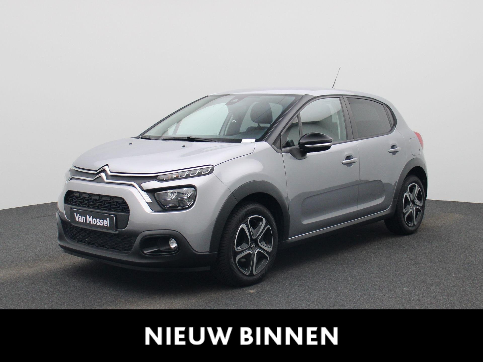 Citroën C3 1.2 PureTech 82 S&S MAN Feel, Autos, Citroën, Argent ou Gris, 96 g/km, Entreprise, Boîte manuelle