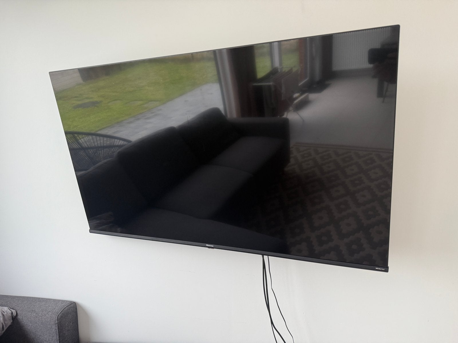 Hisense 50e7hq q led 50inch tv beugel gratis, Enlèvement, Comme neuf, LED