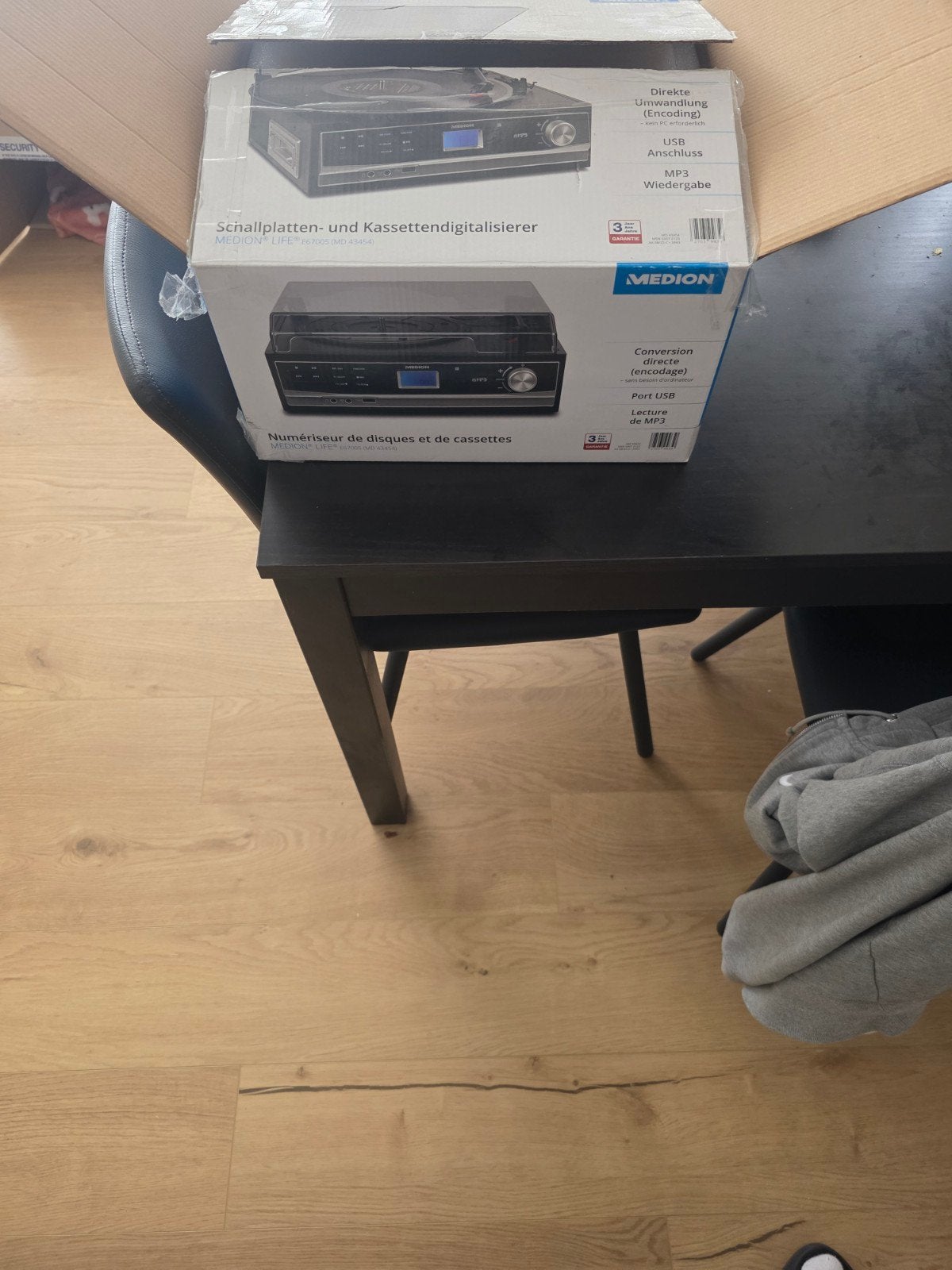 medion platenspeler zo goed als nieuw, Audio, Tv en Foto, Platenspelers, Ophalen, Platenspeler