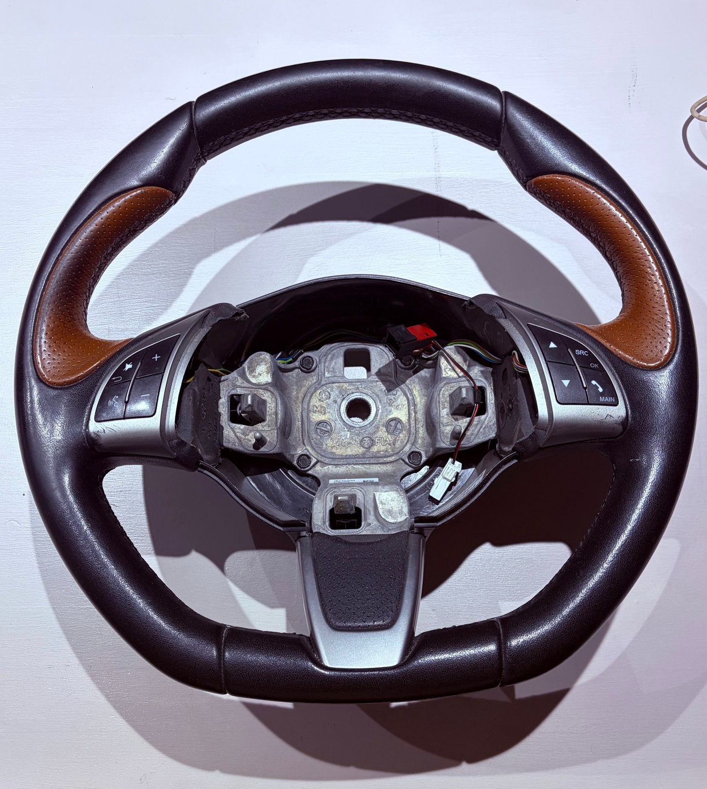 Volant Abarth, Enlèvement