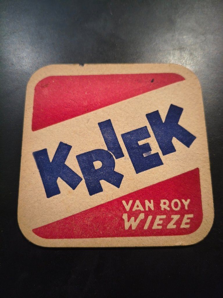 Bierviltje Kriek Wieze, Enlèvement, Utilisé, Sous-bock, Autres marques