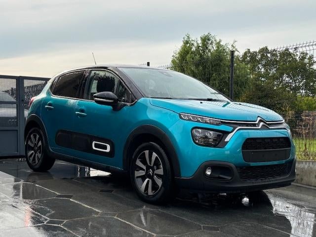 Citroen C3 * 1.2 Pure Tech 110pk * AUTOMAAT, Auto's, Citroën, Automaat, Stof, 1199 cc, Blauw
