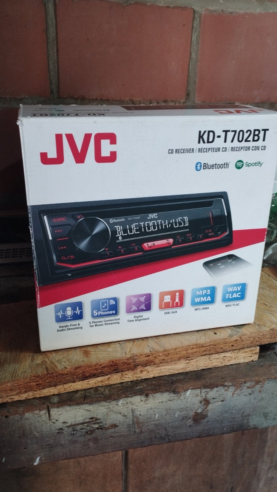autoradio JVC, Enlèvement ou Envoi, Neuf