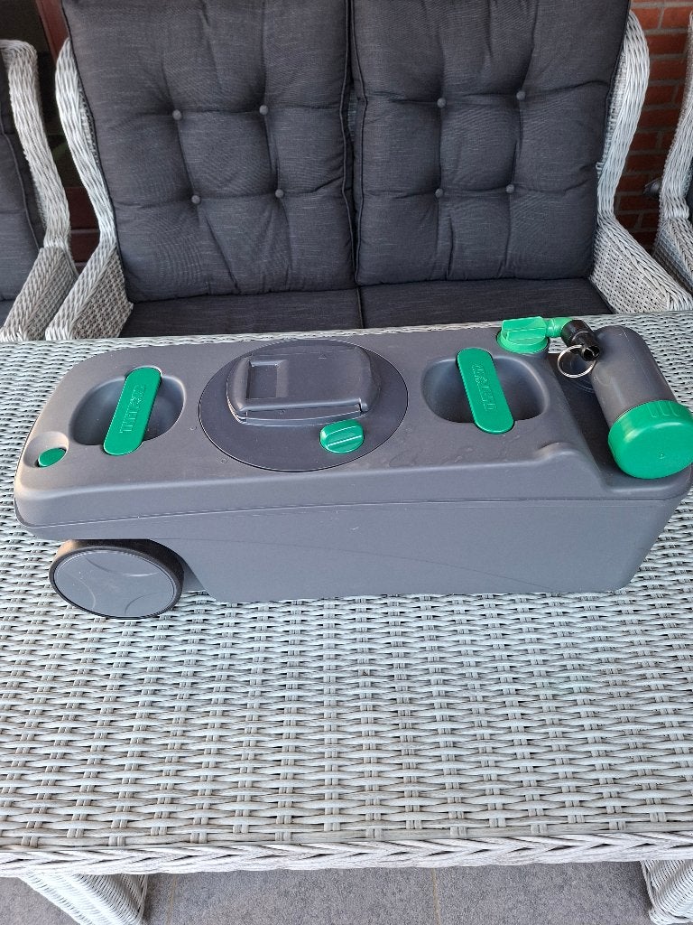 Thetford cassette, Ophalen, Zo goed als nieuw
