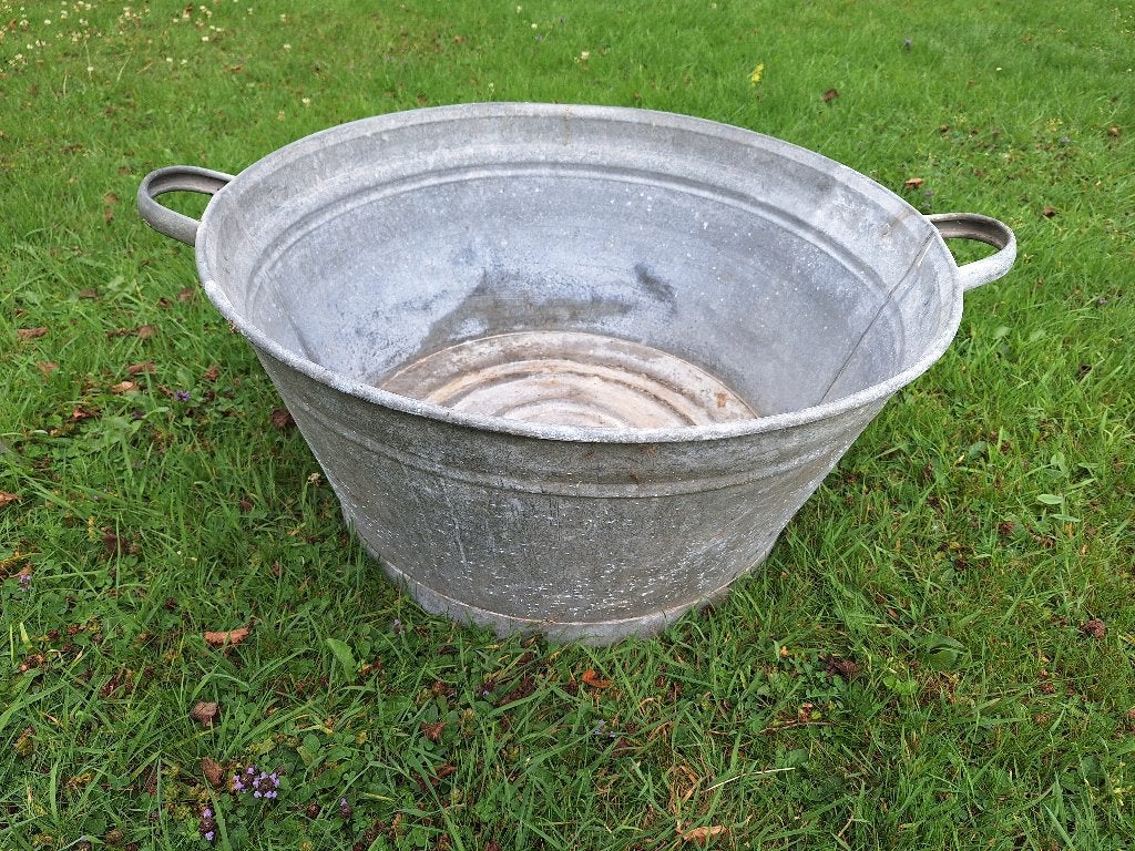 Cuvelle en zinc., Jardin & Terrasse, Enlèvement