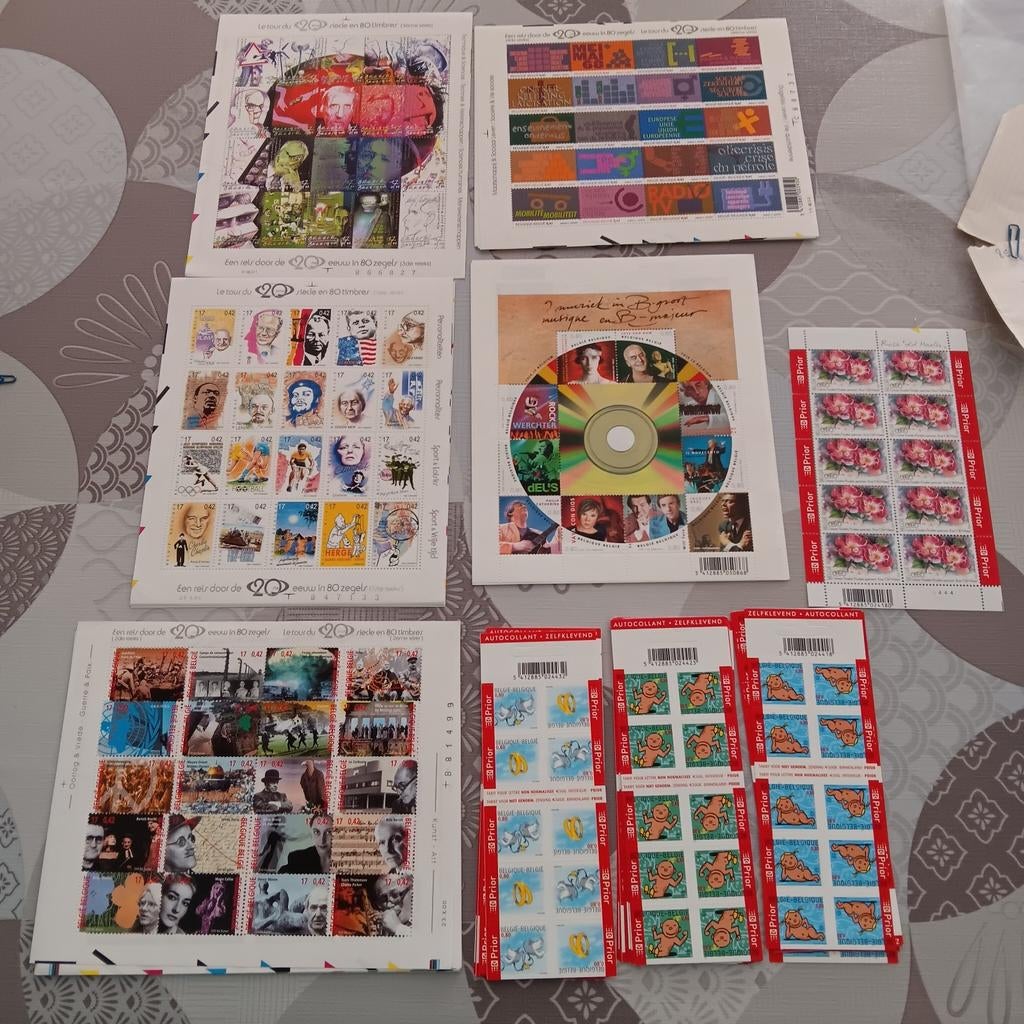 Postzegel boekjes en velletjes, Ophalen of Verzenden
