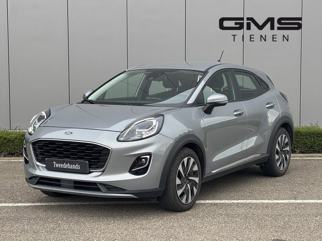 Ford Puma 1.0i Ecoboost mHEV 92kW Titanium, Autos, Argent ou Gris, Achat, Entreprise, Boîte manuelle
