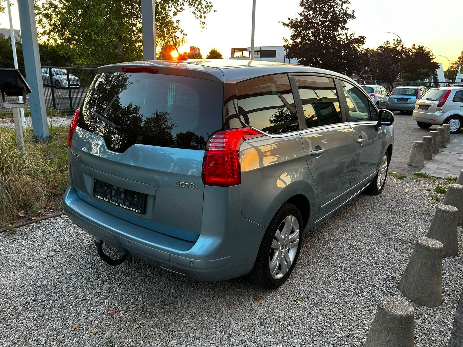 Peugeot 5008 benzine 7 zitplaatsen airco met keuring verkoo, Auto's, Voorwielaandrijving, Stof, 4 cilinders, 1600 cc