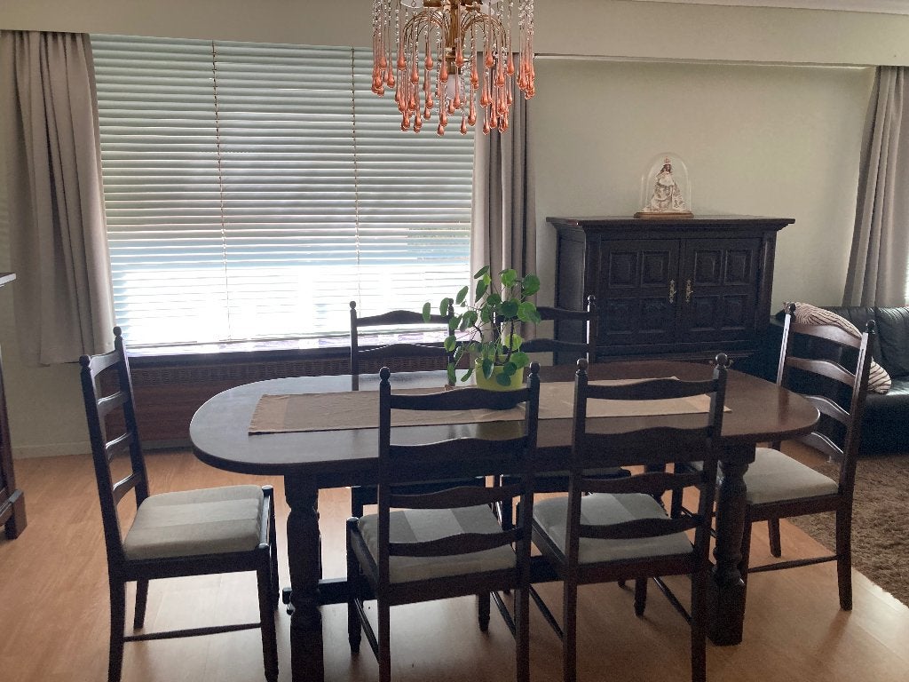 Eetkamer, Maison & Meubles, Salles à manger complètes, Utilisé, 4 à 6 chaises, Enlèvement