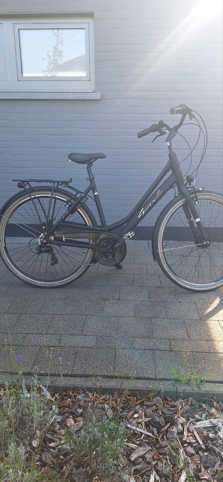 granville damesfiets mat zwart large, Ophalen