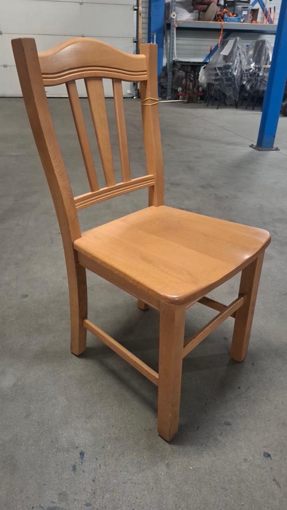 30 taveerne bistro horeca retro vintage hout lot stoelen, Bruin, Ophalen of Verzenden, Zo goed als nieuw, Vijf, Zes of meer stoelen