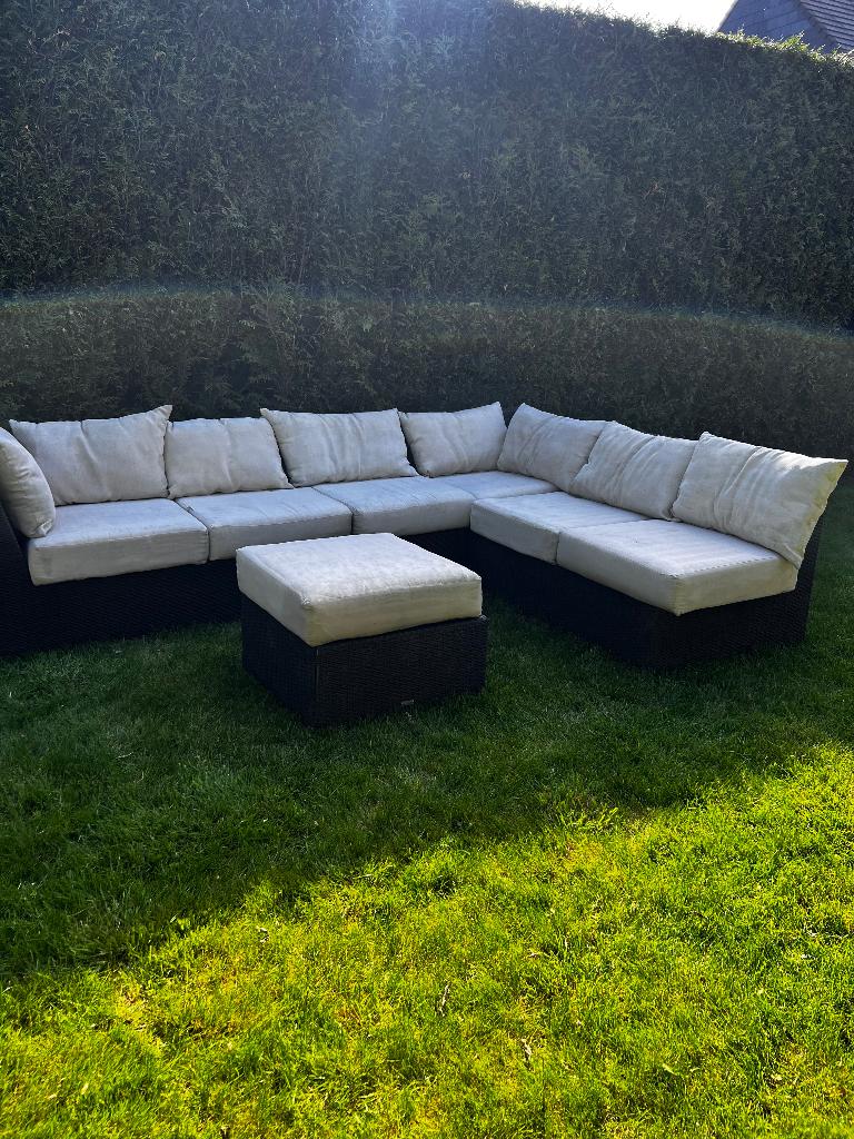 Loungeset, Ophalen, Gebruikt, 8 zitplaatsen, Loungeset
