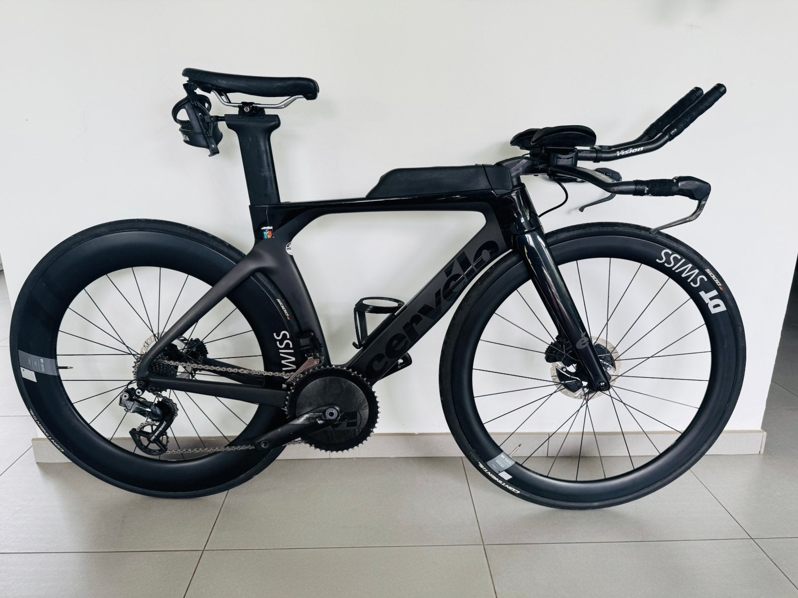Tildrietfiets / clm cervelo P-Series, Autres marques, Enlèvement ou Envoi, 49 à 53 cm, Utilisé