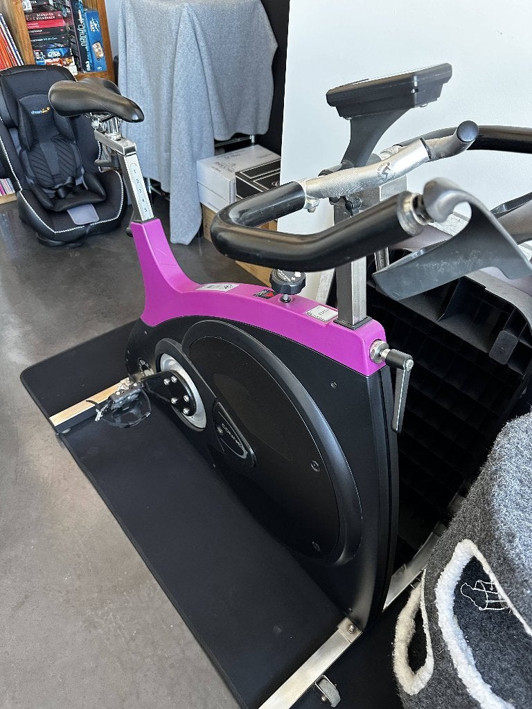 spinningfiets, Sport en Fitness, Ophalen, Gebruikt, Spinningfiets, Metaal