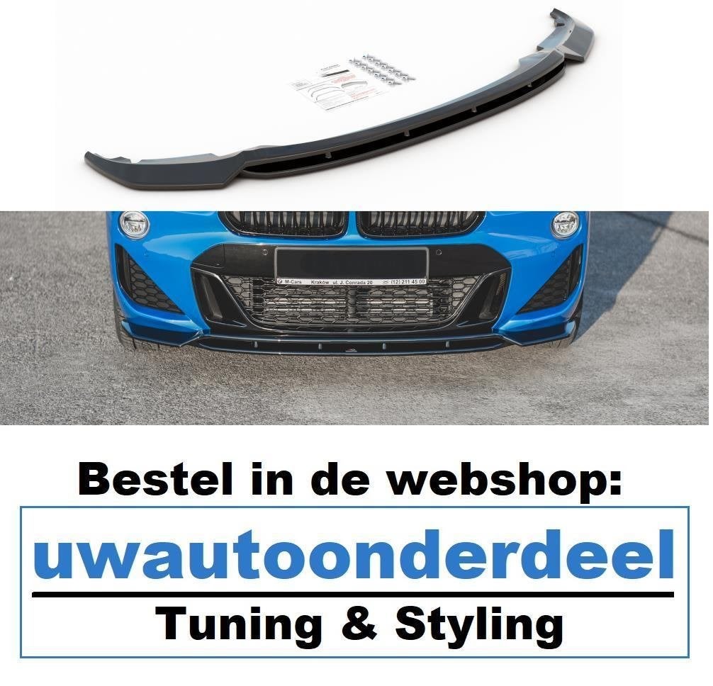 Spoiler Splitter Lip Skirt Voor Bmw X2 F39 M Pakket, Verzenden