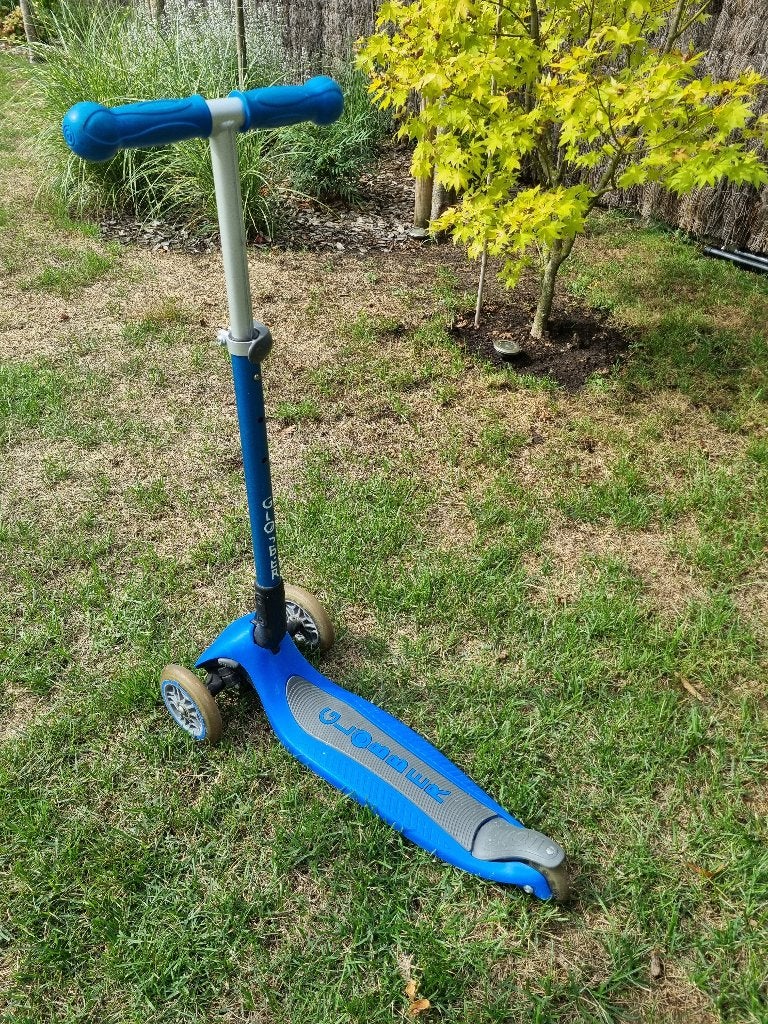 Globber step blauw, Ophalen, Gebruikt, Loopvoertuig