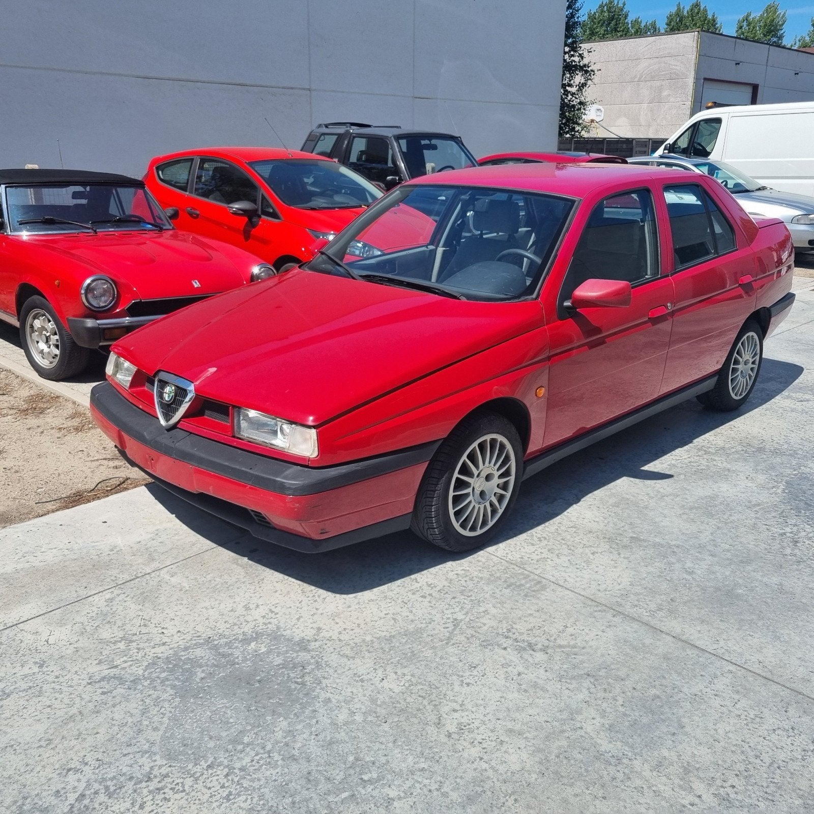 alfa 155 1.8TS wide body 07/1996 105.000km, Bedrijf, Te koop