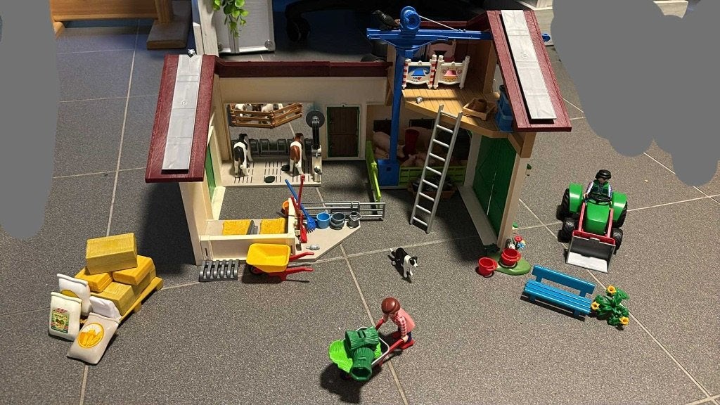Playmobil boerderij en veel meer, Ophalen, Zo goed als nieuw