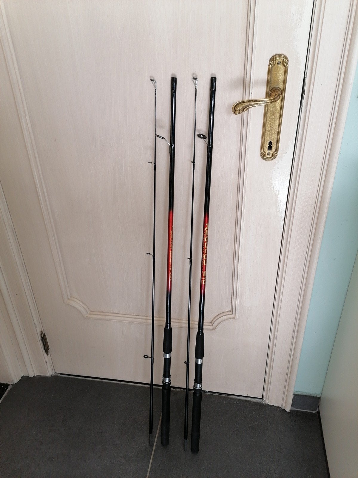 2 x REGULUS 2.10M. NIEUW, Enlèvement ou Envoi, Neuf, Canne à lancer