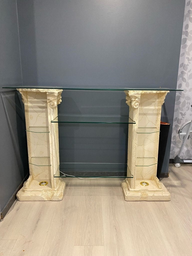 klassieke zijtafel, Ophalen