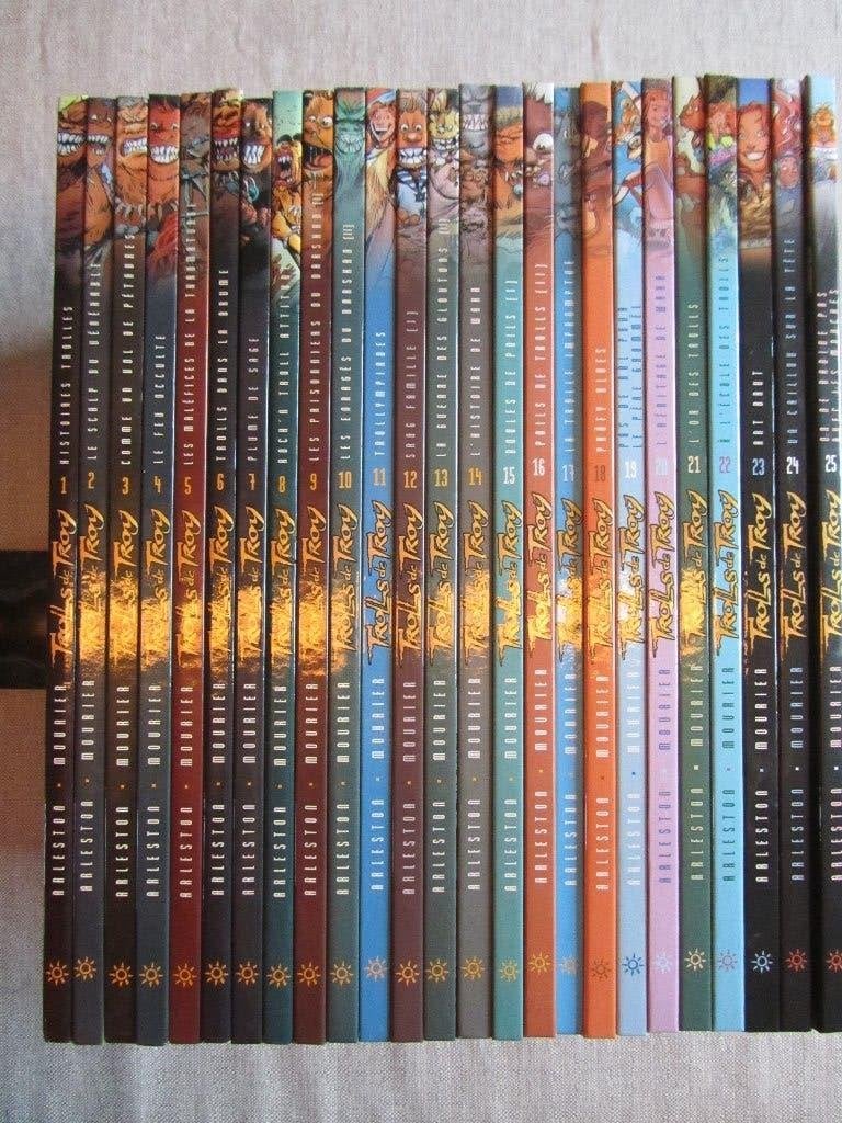 BD: belle série de "Trolls de Troy", tomes 1 à 25!, Livres, Enlèvement ou Envoi