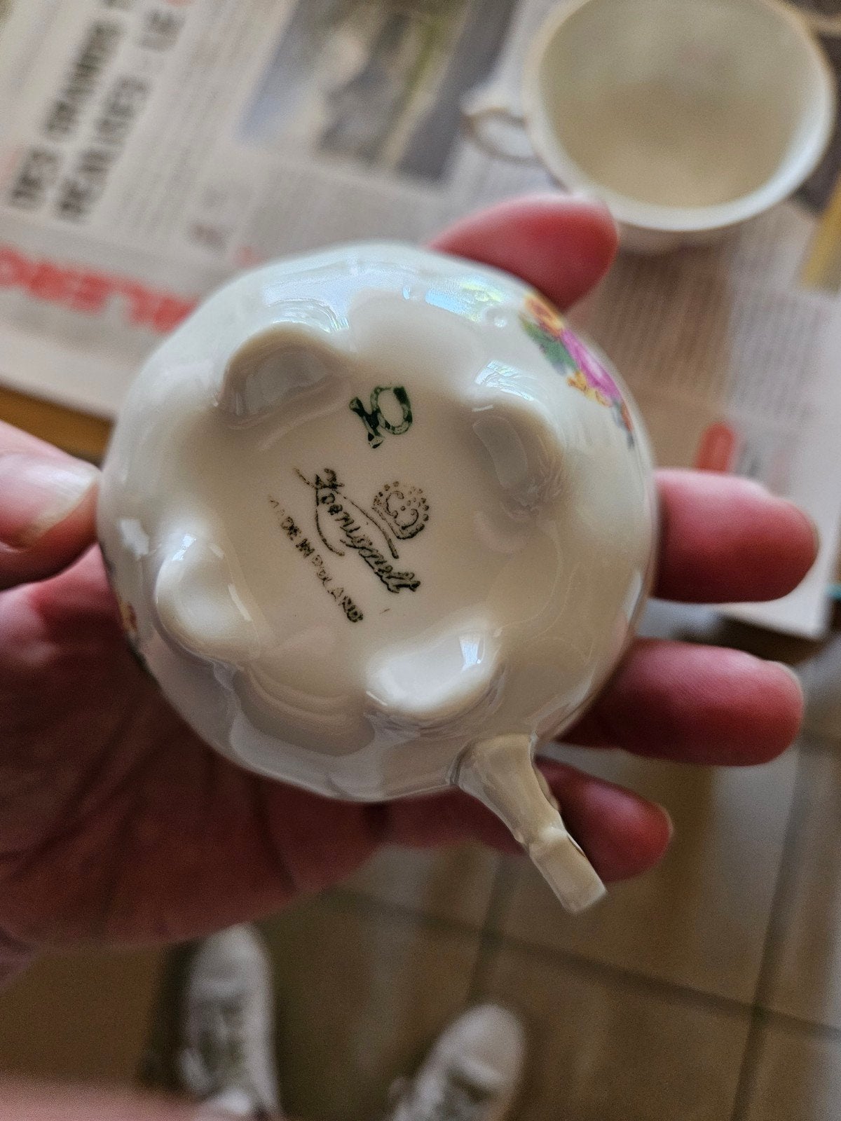 6 tasse et sous tasse, Enlèvement
