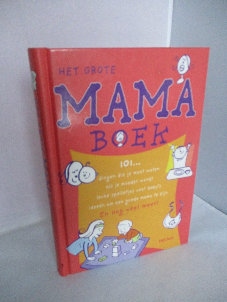 Boek het grote mama boek tips spelletjes iedeeen enz, Ophalen of Verzenden, Zo goed als nieuw, Overige onderwerpen, Geschikt voor kinderen