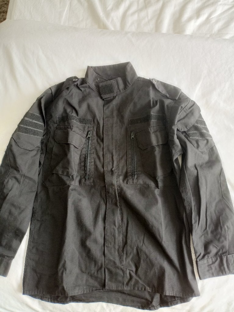 airsoft shirt zwart, Collections, Enlèvement, Autres, Vêtements ou Chaussures