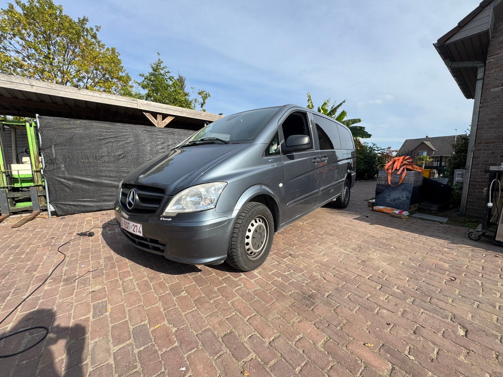 Vito dubbel cabine 2012, Enlèvement, Utilisé, Mercedes-Benz