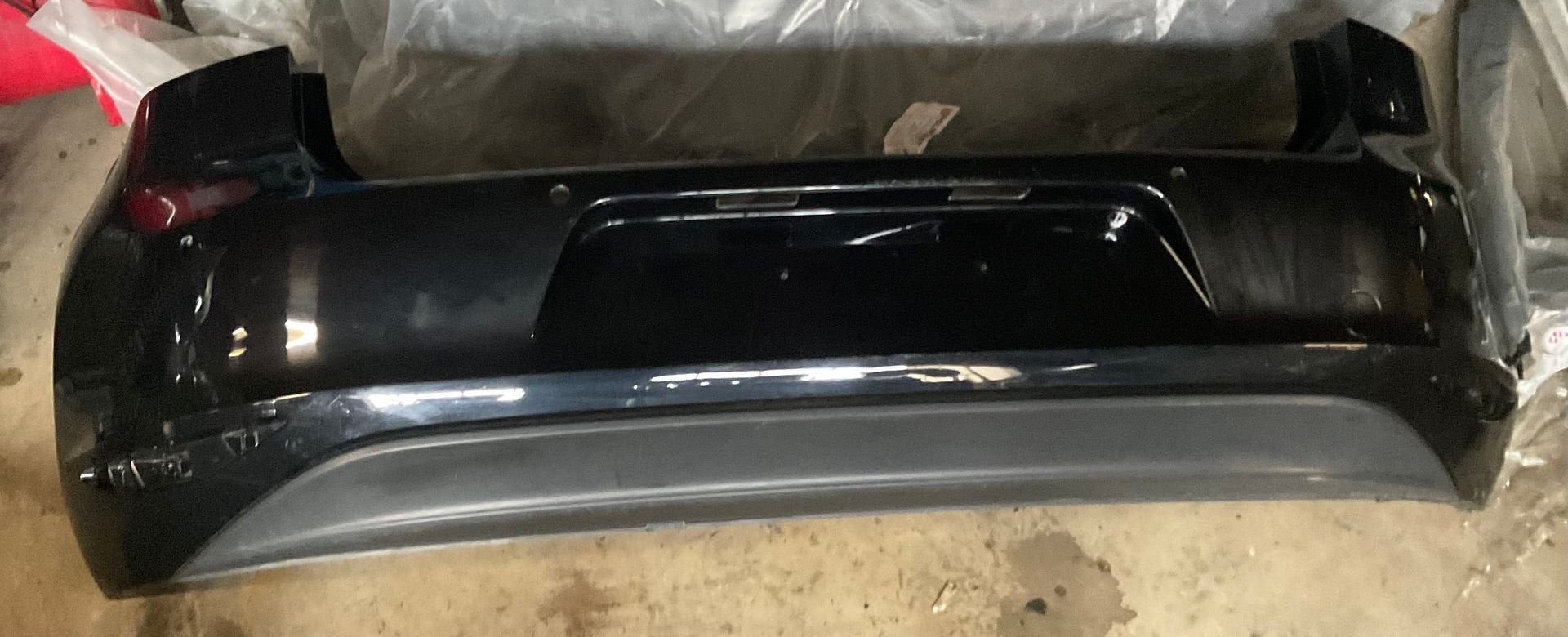 VW Golf 7 Achterbumper Deepblack (2013-2017), Auto-onderdelen, Ophalen, Gebruikt, -, Achter