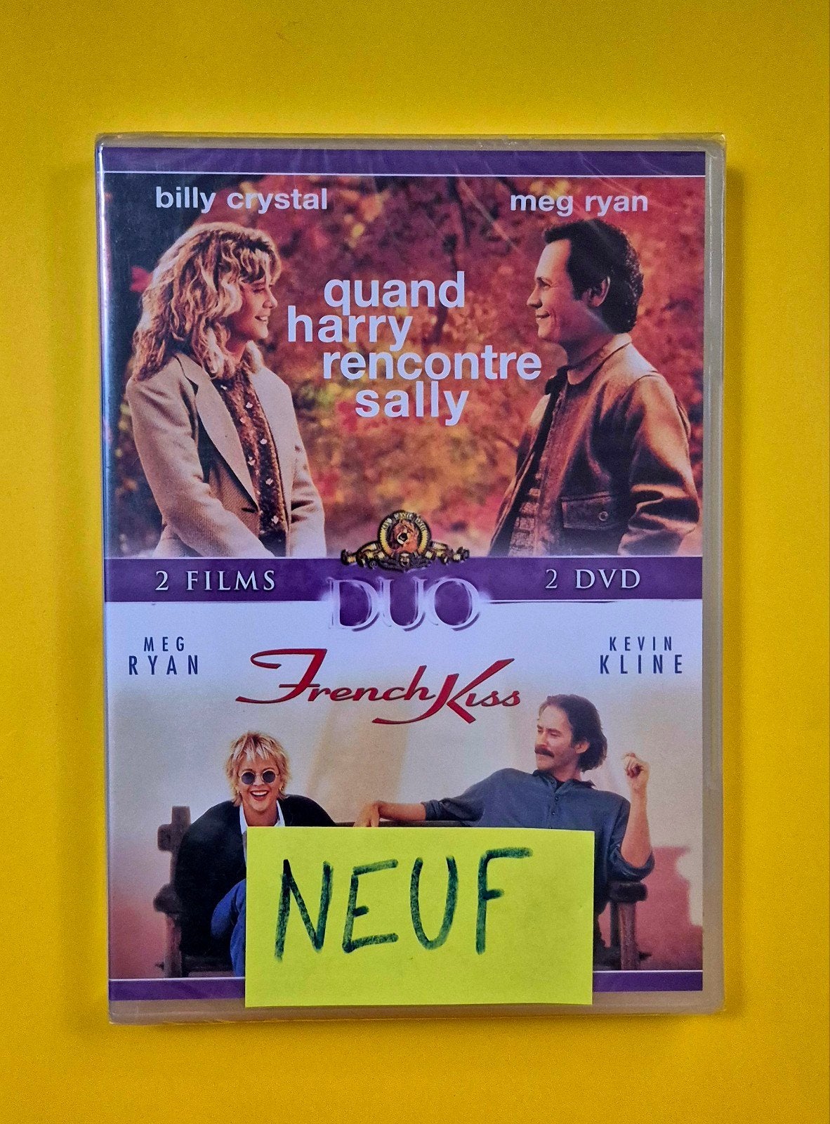 Coffret 2x DVD 📀 French Kiss + Quand Harry rencontre Sally, Cd's en Dvd's, Alle leeftijden, Ophalen of Verzenden, Nieuw in verpakking