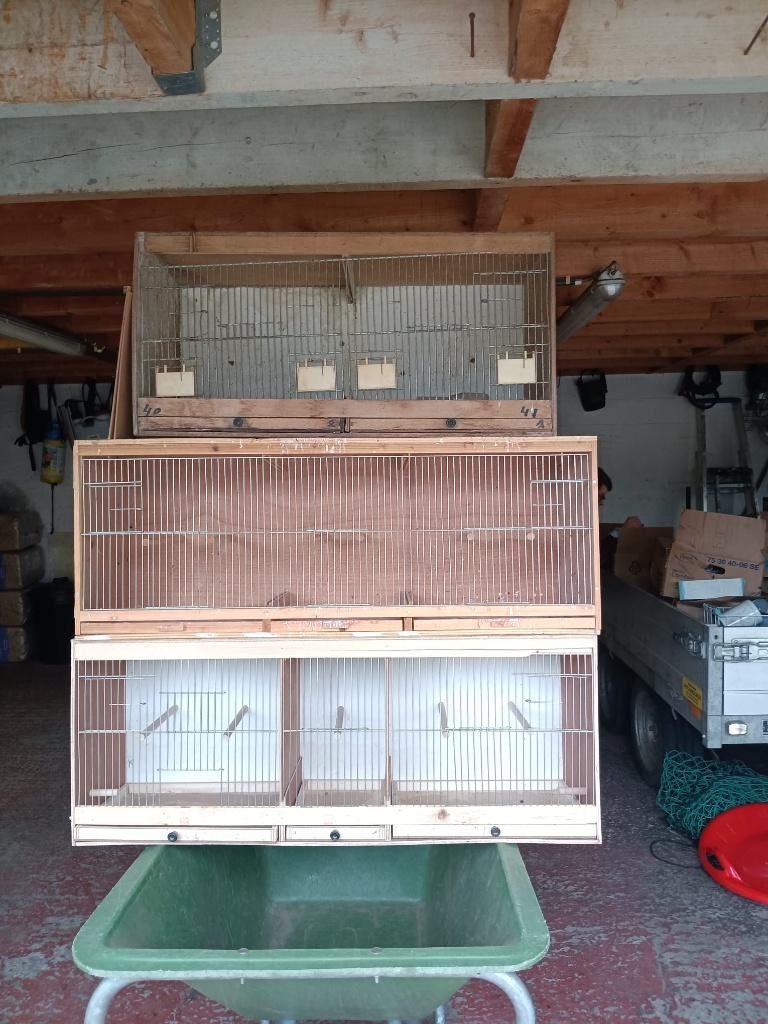 Cages à canaris, Ophalen, Gebruikt