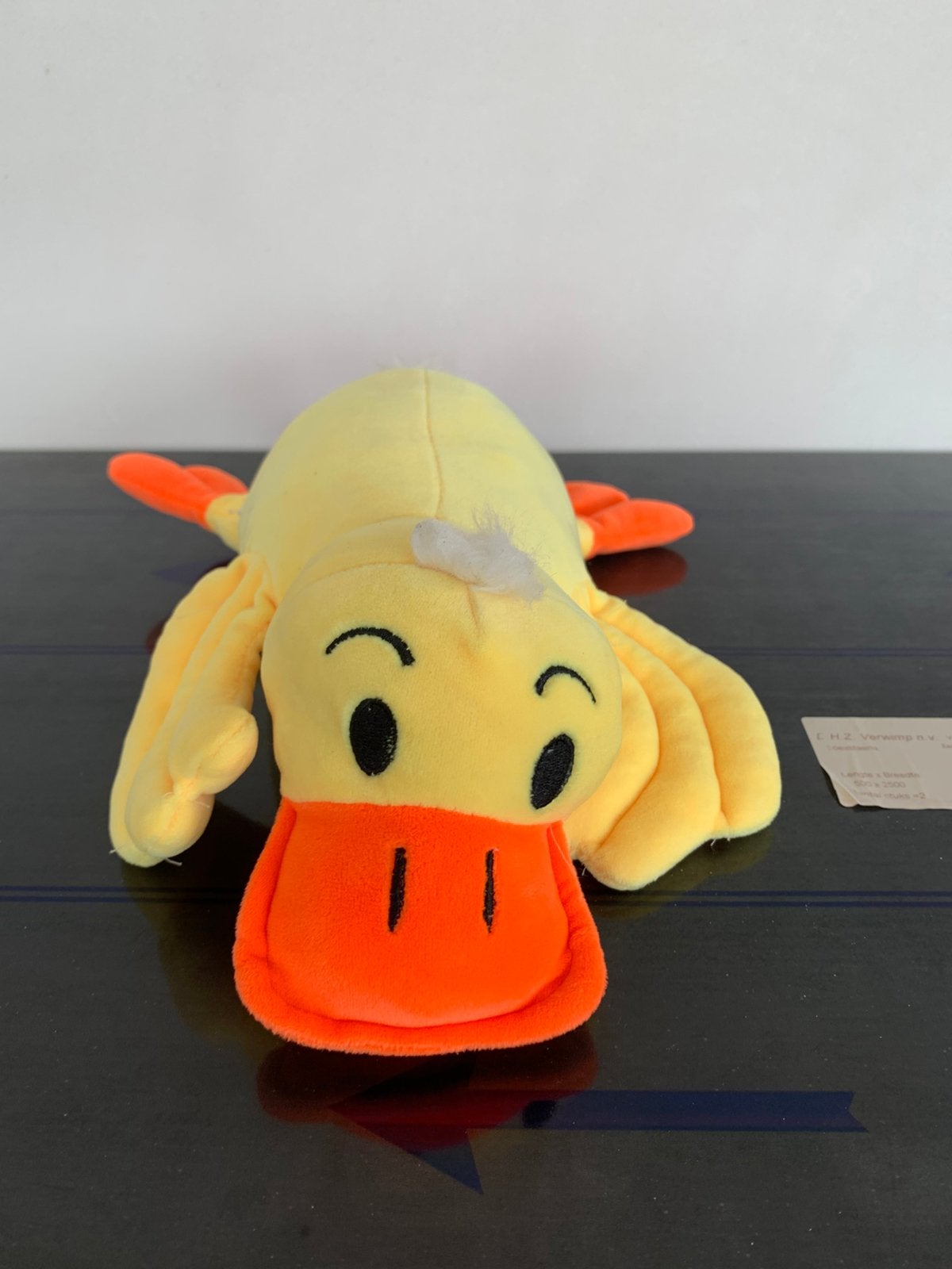 Eend knuffel, Ophalen, Zo goed als nieuw, Geel