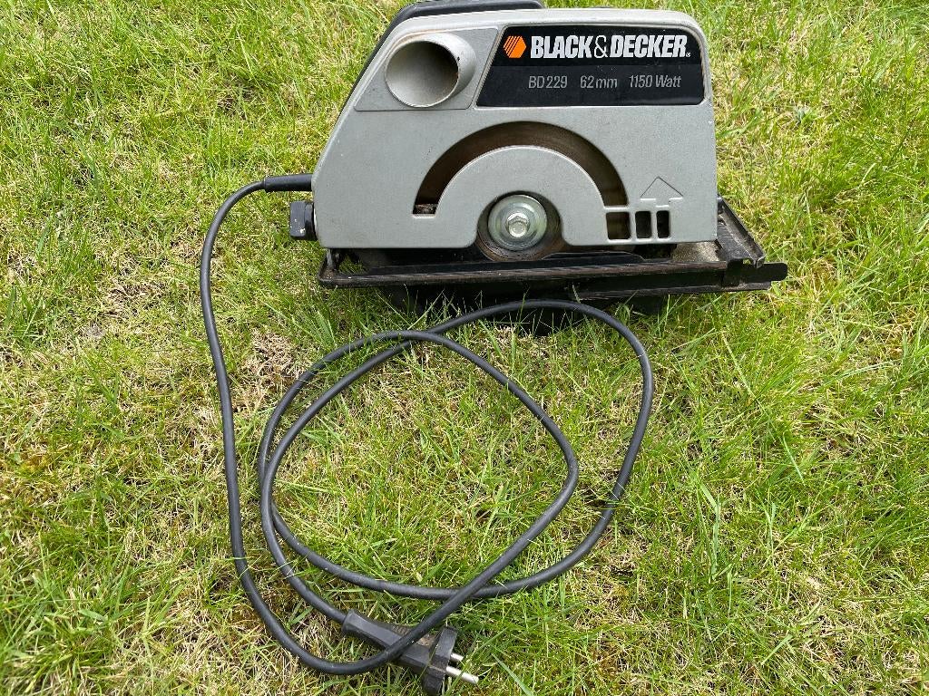 cirkelzaag Black&Decker 62 cm - 1150watt, Enlèvement, Scie circulaire