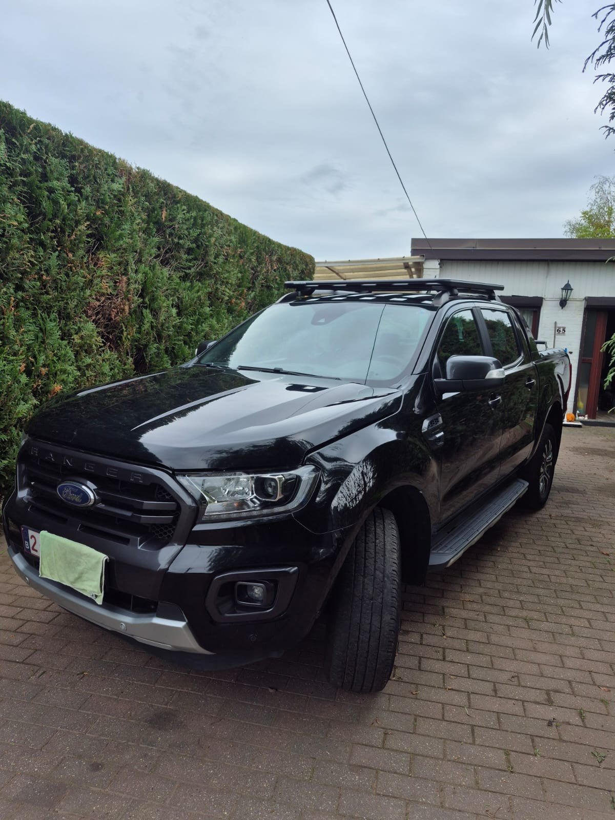 Ford Ranger Wildtrak 2.0 Bi-Turbo 4x4 Automaat | Full Option, Autos, Achat, Euro 6, Attache-remorque, Noir