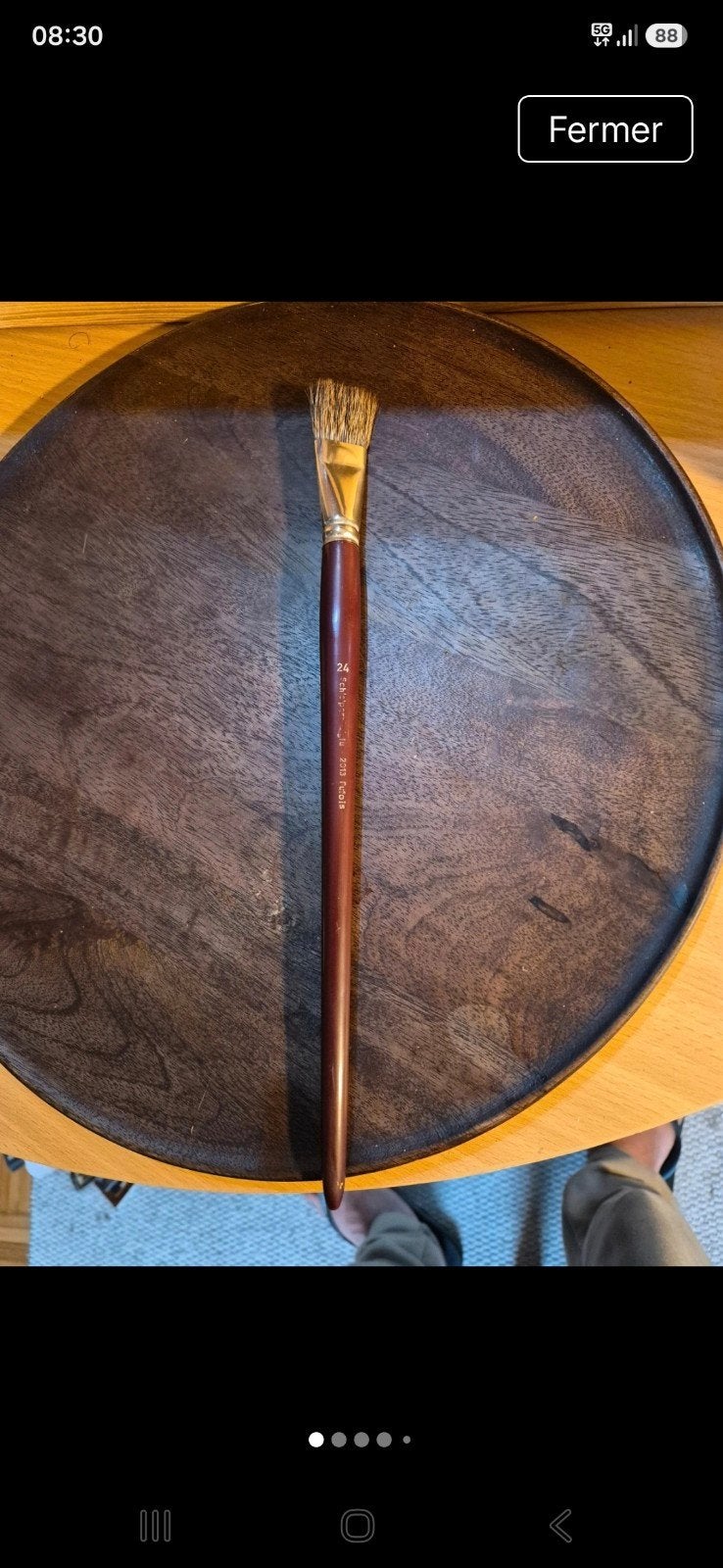 Pinceau Putois Véritable Schleiper 2013 – Taille 24, Ophalen of Verzenden