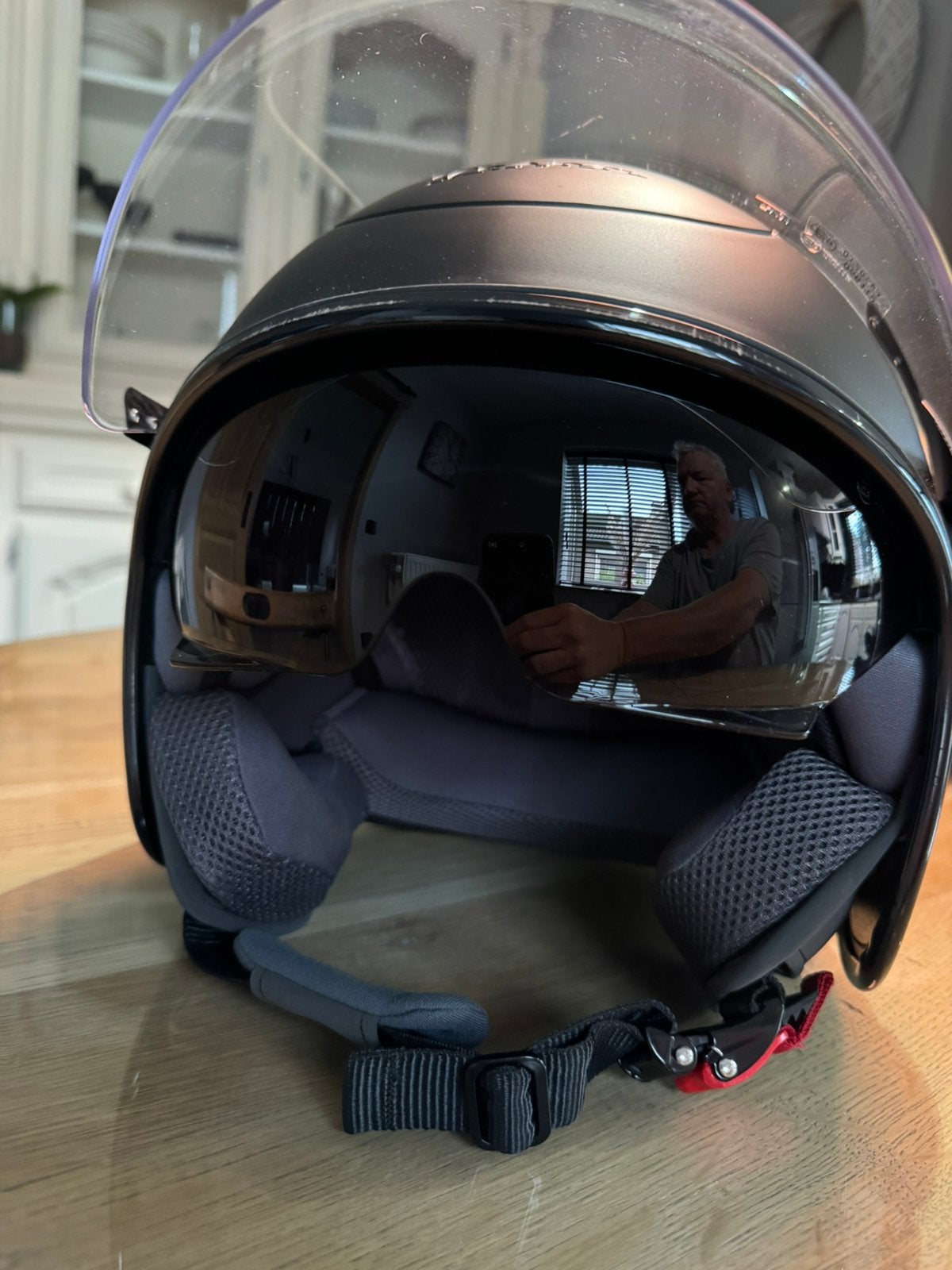 Vespa helmen + Vespa handschoenen, Fietsen en Brommers, Ophalen, Handschoenen