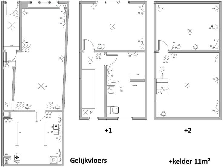 Volledig gerenoveerde Rijwoning gent, Gent, Tot 200 m², 117 kWh/m²/jaar, 3 kamers