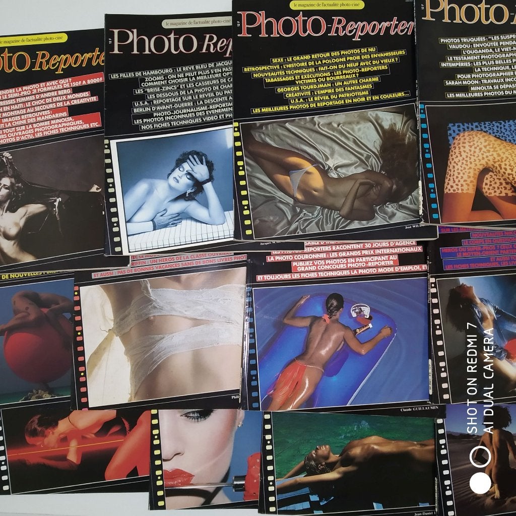 PHOTO-REPORTER 1982 lot de 12., Livres, Enlèvement ou Envoi, Utilisé, Sports et Loisirs