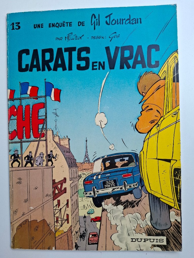 GIL JOURDAN TOME 13 "CARATS EN VRAC" TILLIEUX EO 1971, Livres, BD, Une BD, Enlèvement ou Envoi, Comme neuf