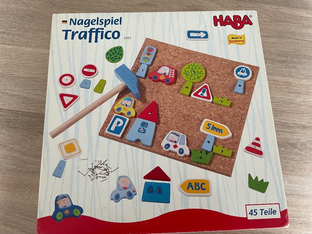 haba hamertje tik thema verkeer, Kinderen en Baby's, Speelgoed | Educatief en Creatief, Ophalen of Verzenden