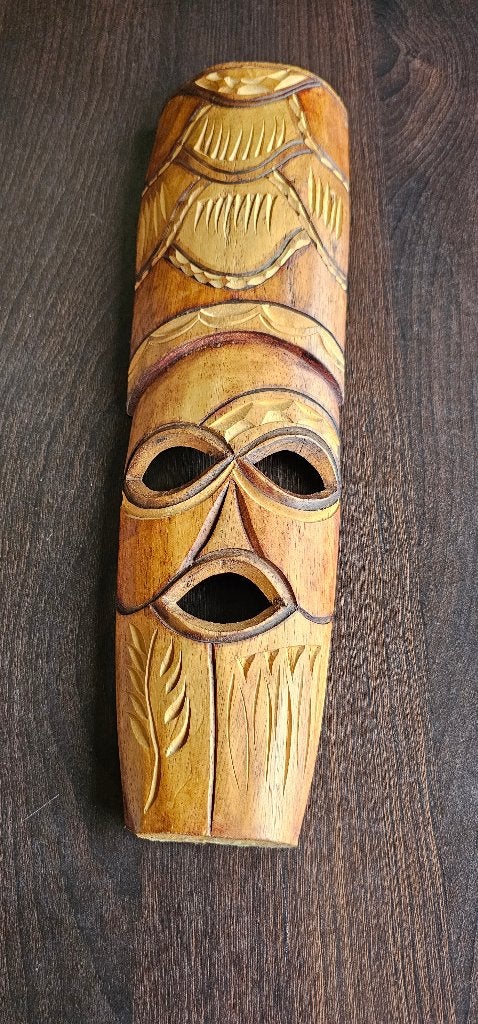 ritueel houten masker, decoratief, Ophalen