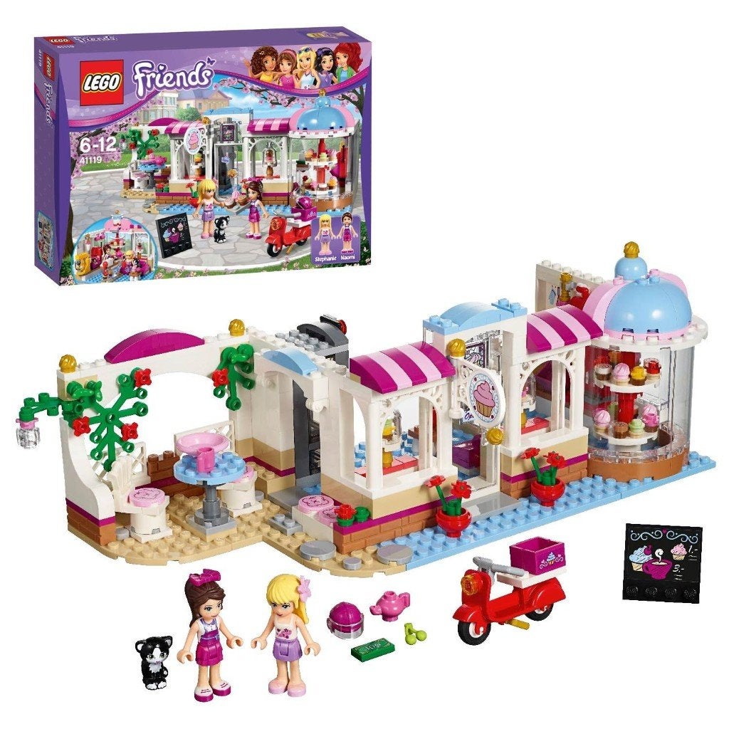 LEGO Friends 41119 – Heartlake Cupcake Café – compleet – 6+, Lego, Inclusief accessoires, Friends, Ophalen of Verzenden