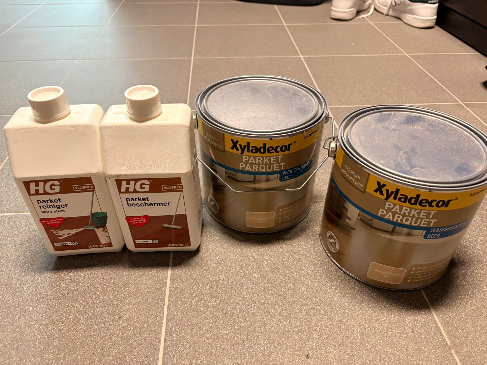 Xyladecor parket vernis, Ophalen, Zo goed als nieuw