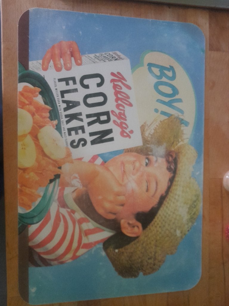 2 Sets de table Kellogs, Huis en Inrichting, Keuken | Textiel, Ophalen, Gebruikt, Overige kleuren, Placemat