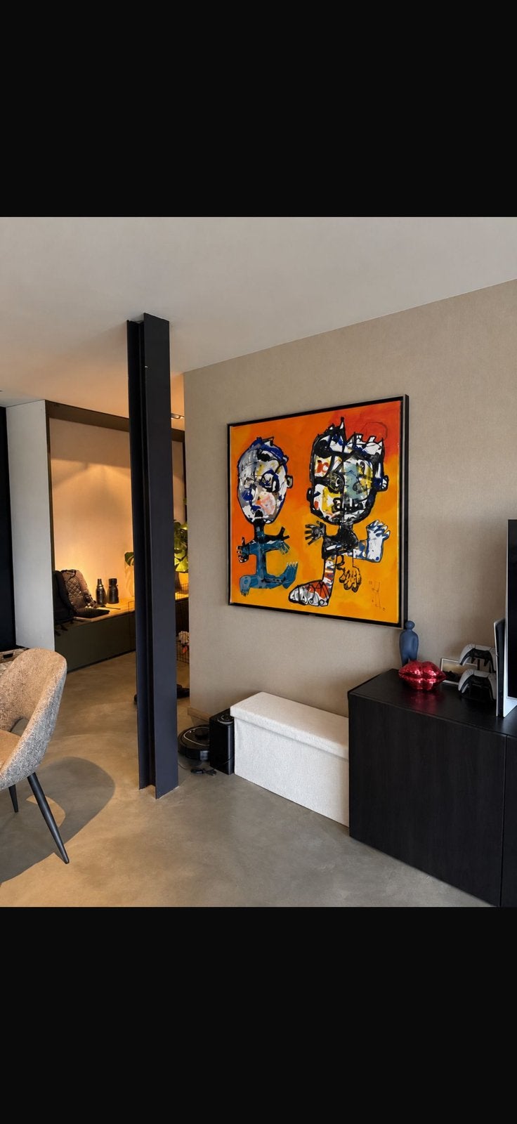 Duga (Course-poursuite), Antiek en Kunst, Kunst | Schilderijen | Modern, Ophalen, Gesigneerd, Figuren