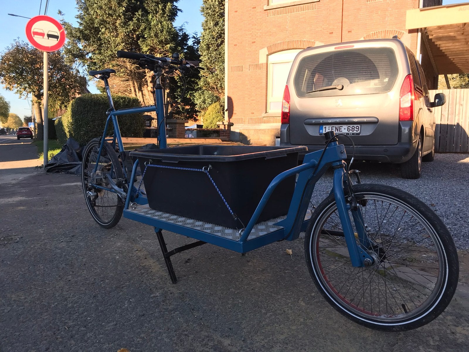 Vélo cargo, Enlèvement, Utilisé